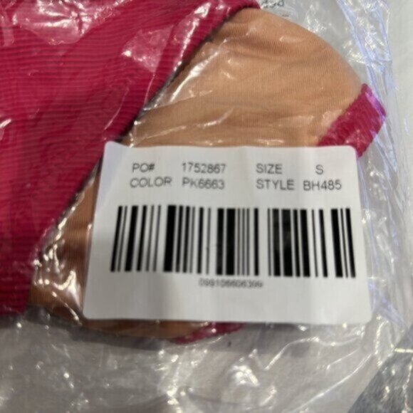 NWT J Crew Pink Ribbed Trim Hipster Full Coverage Bikini Bottom Small - Picture 8 of 8